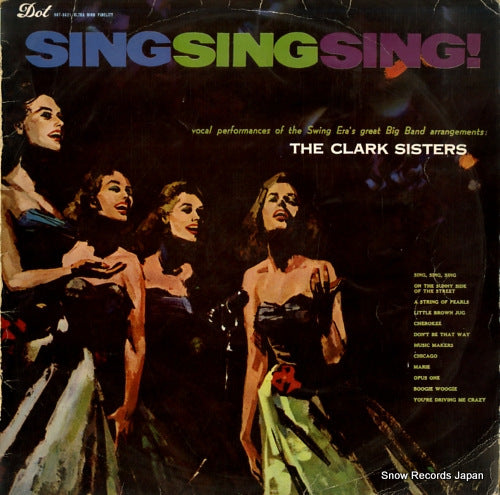 CLARK SISTERS, THE sing sing sing DOT-5021