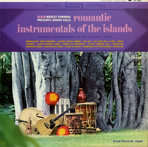 EDWARDS, WEBLEY romantic instrumentals of the islands ST-1987