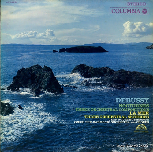 FOURNET, JEAN debussy; nocturnes OS-586-S