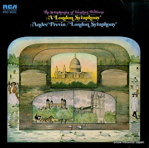 PREVIN, ANDRE vaughan williams; a london symphony (symphony no.2) SRA-2860
