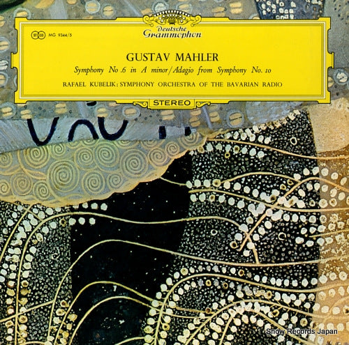 KUBELIK, RAFAEL mahler; symphony no.6 in a minor MG9344/5