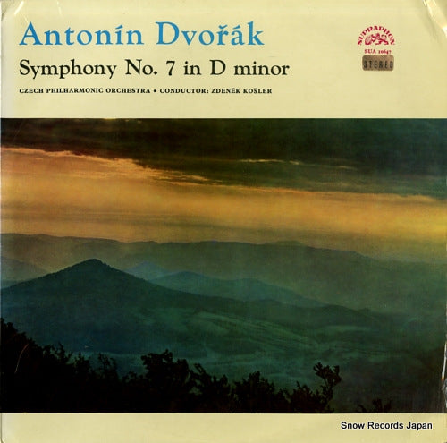 KOSLER, ZDENEK dvorak; symphony no.7 in d minor SUAST50647