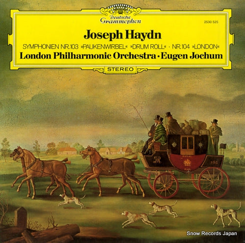 JOCHUM, EUGEN haydn; symphonien nr.103 "paukenwirbel" "drum roll", nr.104 "london" 2530525