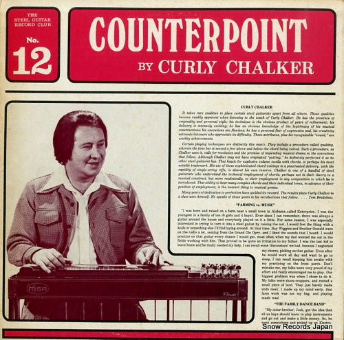 CHALKER, CURLY counterpoint CLUBRECORDNO.12