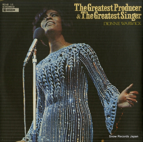 WARWICK, DIONNE the greatest producer & the greatest singer ULS-60-1-S