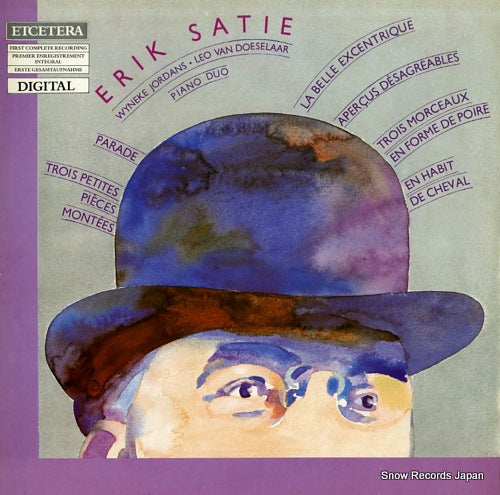 JORDANS, WYNEKE, AND LEO VAN DOESELAAR satie; piano works 4 hands ETC1015