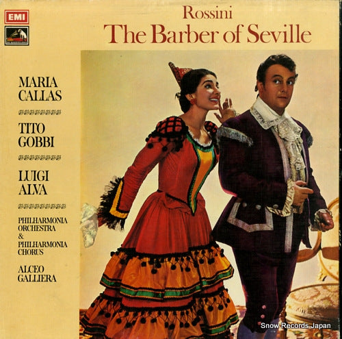 GALLIERA, ALCEO rossini; the barer of seville SLS853