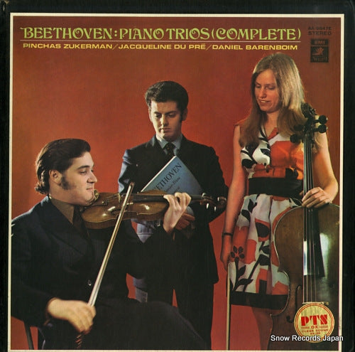 ZUKERMAN, PINCHAS beethoven; piano trios (complete) AA-9647E