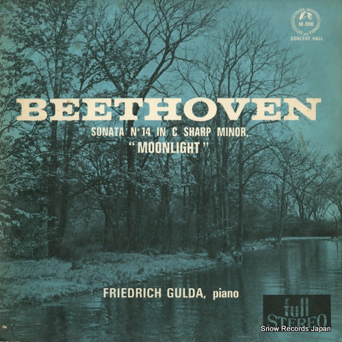 GULDA, FRIEDRICH beethoven: moonlight sonata SM-990