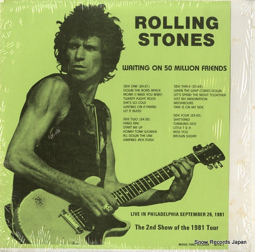 ROLLING STONES, THE waiting on 50 million friends MFYG-2