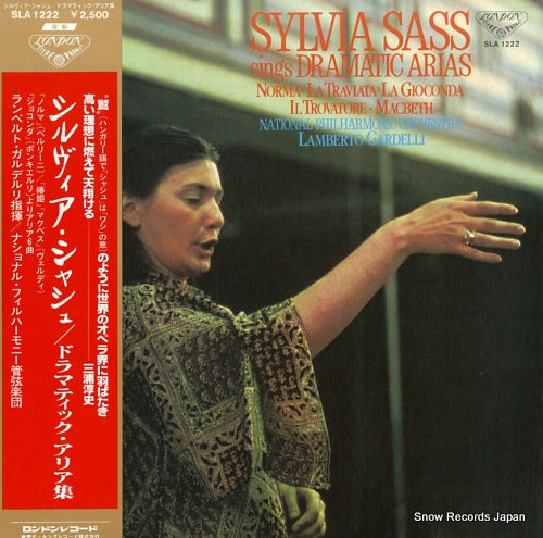 SASS, SYLVIA sylvia sass sings dramatic arias SLA1222