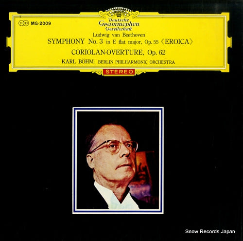 BOHM, KARL beethoven; symphony no.3 "eroica" MG-2009