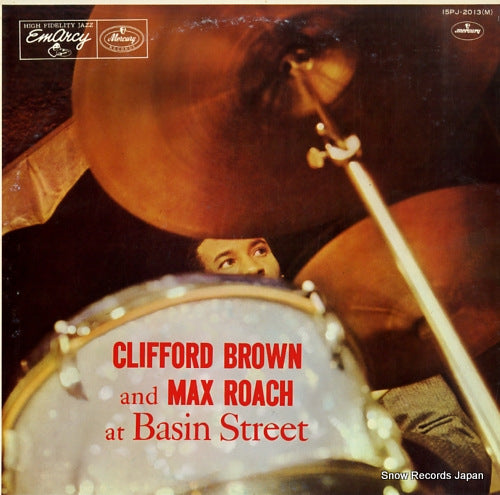 BROWN, CLIFFORD, AND MAX ROACH clifford brown and max roach at basin street 15PJ-2013(M)