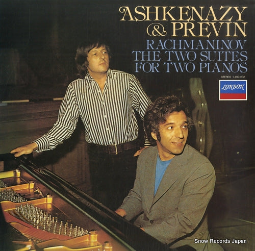 ASHKENAZY, VLADIMIR, AND ANDRE PREVIN rachmaninov; the two suites for two pianos L16C-1632