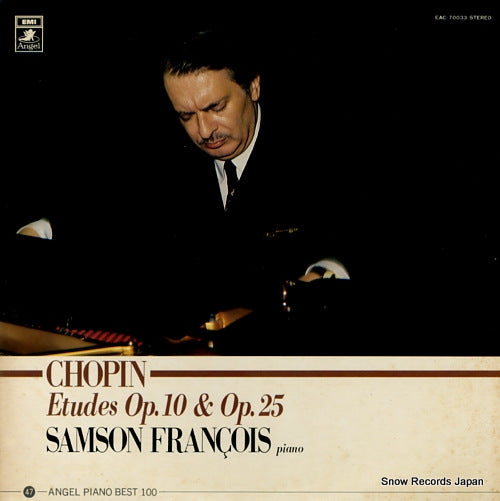 FRANCOIS, SAMSON chopin; etudes op.10 & op.25 EAC-70033