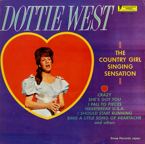 WEST, DOTTIE the country singing sensation PO-274