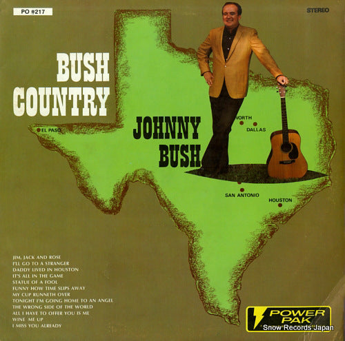 BUSH, JOHNNY bush country PO#217