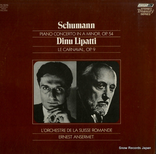 LIPATTI, DINU schumann; piano concerto in a minor, op.54 STS15176