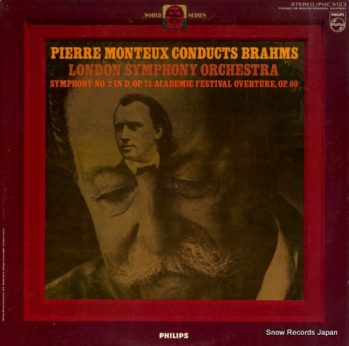 MONTEUX, PIERRE brahms; symphony no.2 in d, op.73 PHC9123