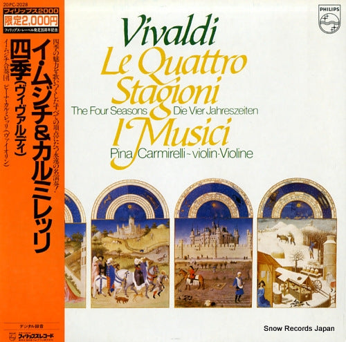 I MUSICI vivaldi; le quattro stagioni 20PC-2028