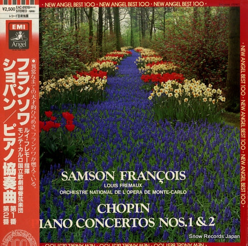 FRANCOIS, SAMSON chopin; piano concerto no.1 & no.2 EAC-81018