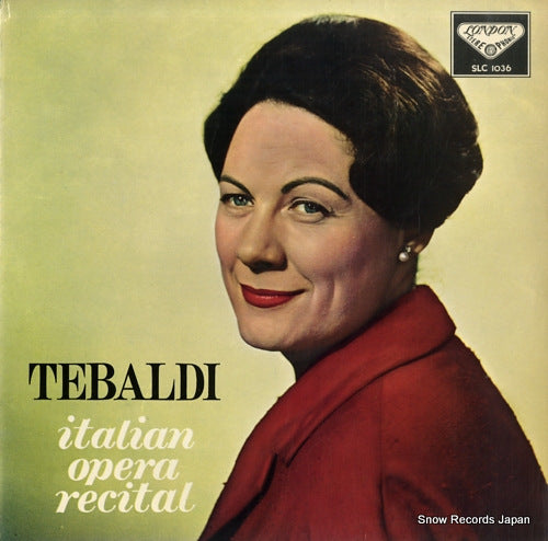 TEBALDI, RENATA italian opera recital SLC1036
