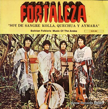 FORTALEZA soy de sangre kolla, quechua y aymara RLPL-506