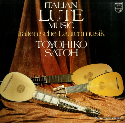 SATOH, TOYOHIKO italian lute music 27PC-36