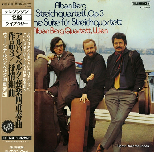 ALBAN BERG QUARTETT, WIEN alban berg; streichquartett, op.3 K17C8327