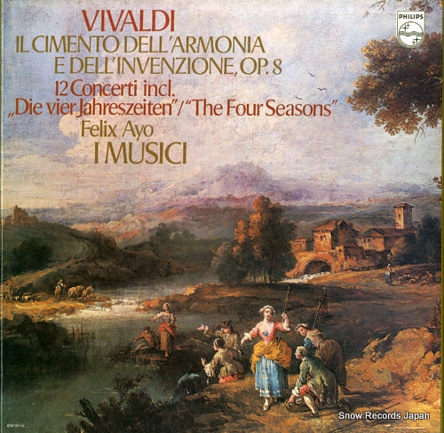 I MUSICI vivaldi; il cimento dell'armonia e dell'invenzione, op.8 6747311
