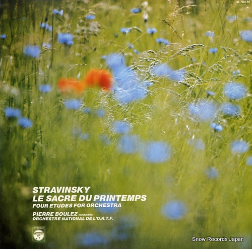 BOULEZ, PIERRE stravinsky; le sacre du printemps OC-7260-PK