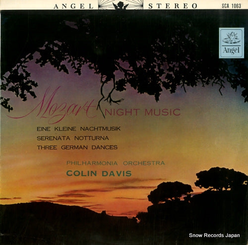 DAVIS, COLIN mozart; night music "eine kleine nachtmusik" etc. SCA1063