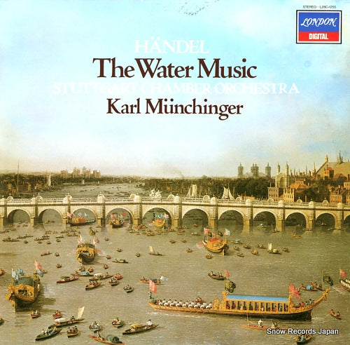 MUNCHINGER, KARL handel; the water music L28C-1255