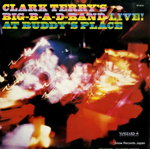 TERRY, CLARK clark terry's big-b-a-d-band live! at buddy's place GP3076