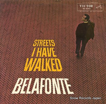 BELAFONTE, HARRY streets i have walked RA-5253