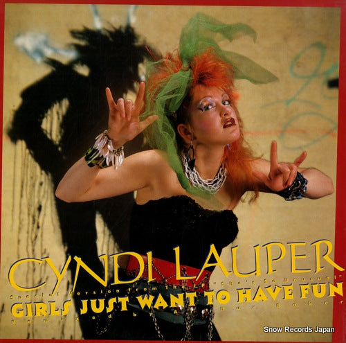 LAUPER, CYNDI girls just want to have fun 12.3P-509