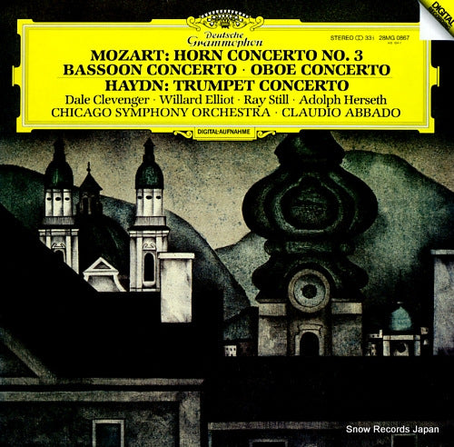 ABBADO, CLAUDIO mozart; horn concerto no.3, bassoon concerto, oboe concerto 28MG0867