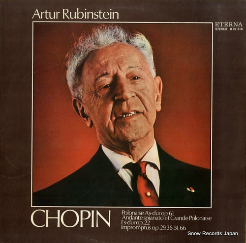 RUBINSTEIN, ARTUR chopin; polonaise as-dur op.61 826818