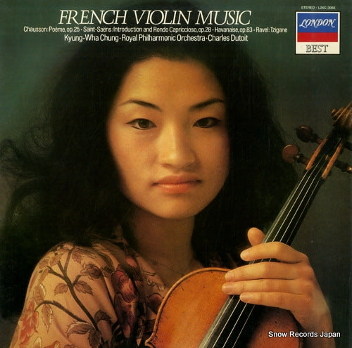 CHUNG, KYUNG-WHA french violin music L25C-3083
