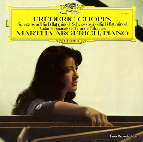 ARGERICH, MARTHA chopin; sonate b-moll 2530530