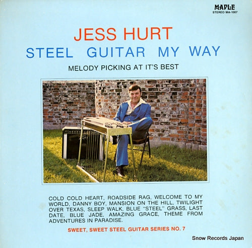 HURT, JESS steel guitar may way MA-1007