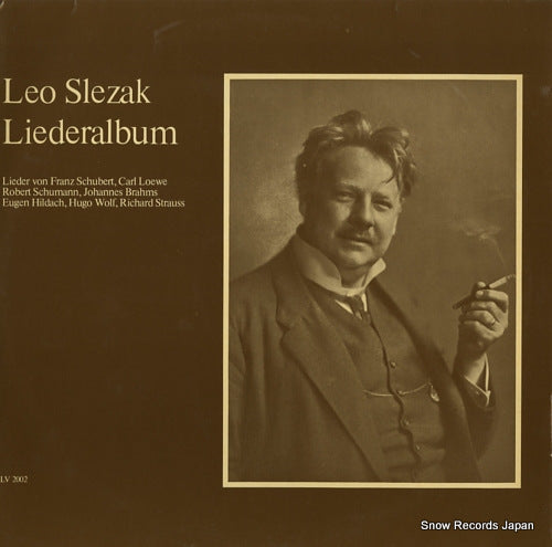 SLEZAK, LEO liederalbum LV2002