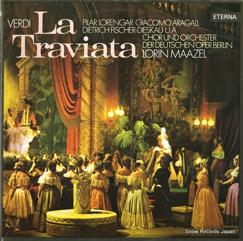 MAAZEL, LORIN verdi; la traviata 827709-710