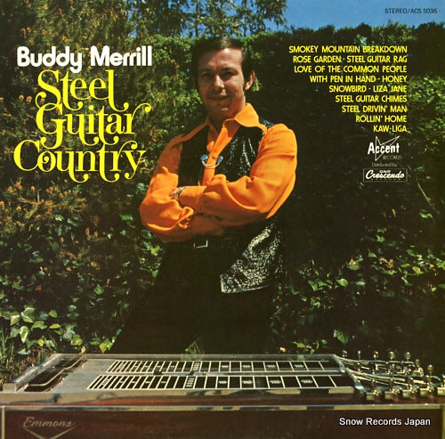 MERRILL, BUDDY steel guitar country ACS5036