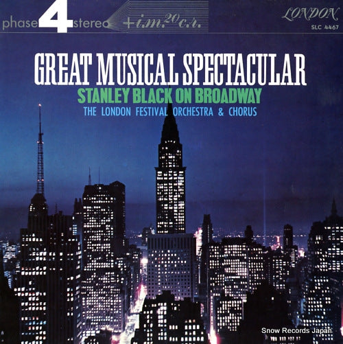 BLACK, STANLEY great musical spectacular SLC4467