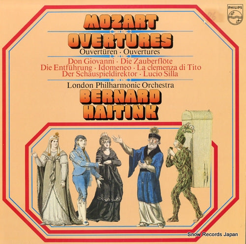 HAITINK, BERNARD mozart; overtures 27PC-13