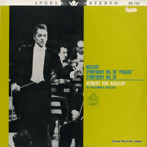 KARAJAN, HERBERT VON mozart; symphony no.38 "prague" & symphony no.39 SCA1107