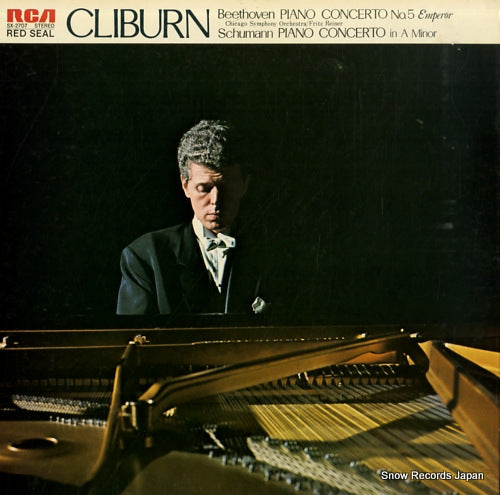 CLIBURN, VAN beethoven; piano concerto no.5 "emperor" SX-2707