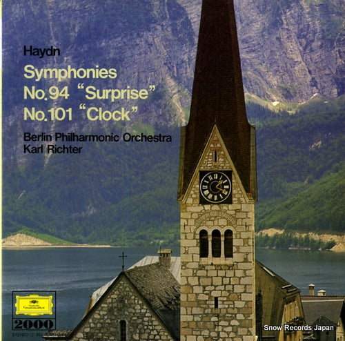 RICHTER, KARL haydn; symphonies no.94 "surprise" & no.101 "clock" 20MG0344