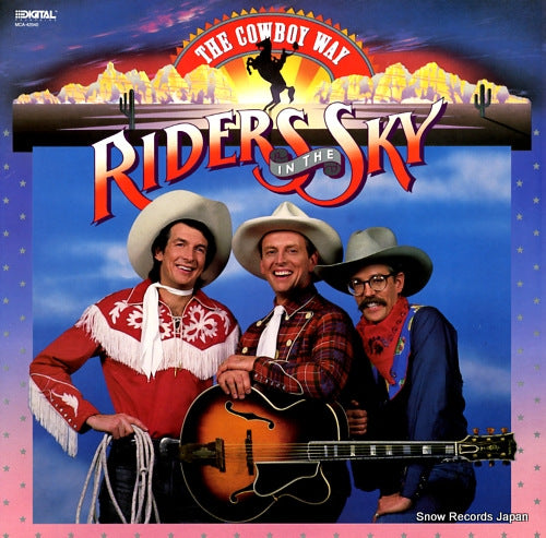 RIDERS IN THE SKY the cowboy way MCA-42040